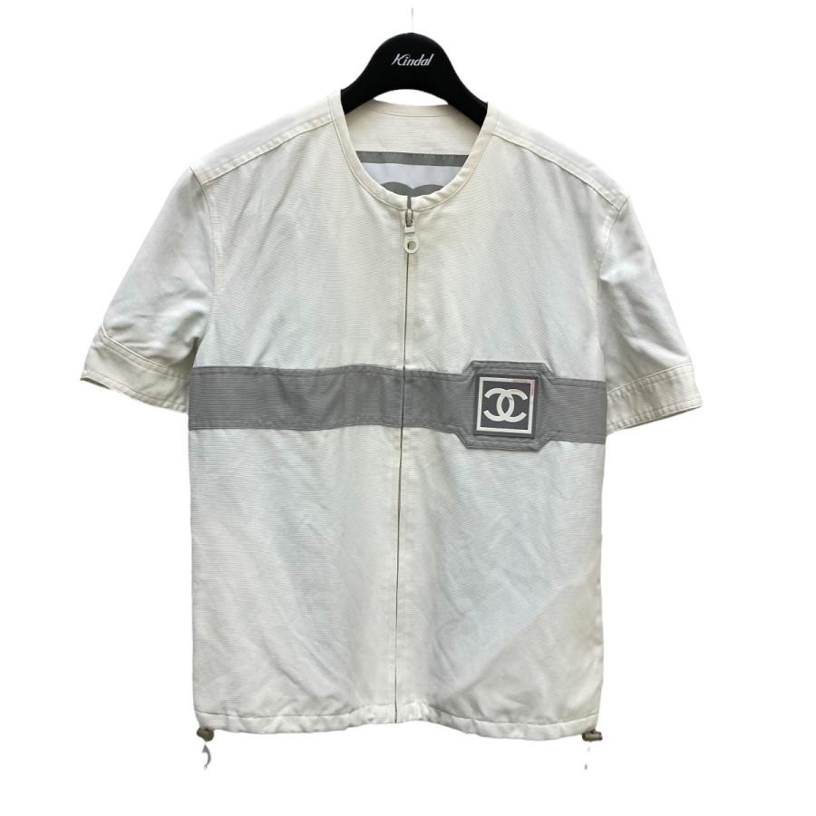 CHANEL 半袖ジャケット P17554 ホワイト サイズ：38 (堅田店) 220624  