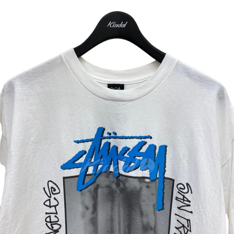 STUSSY Stussy MASH SF Tシャツ ホワイト サイズ：XL (堅田店) 220522 