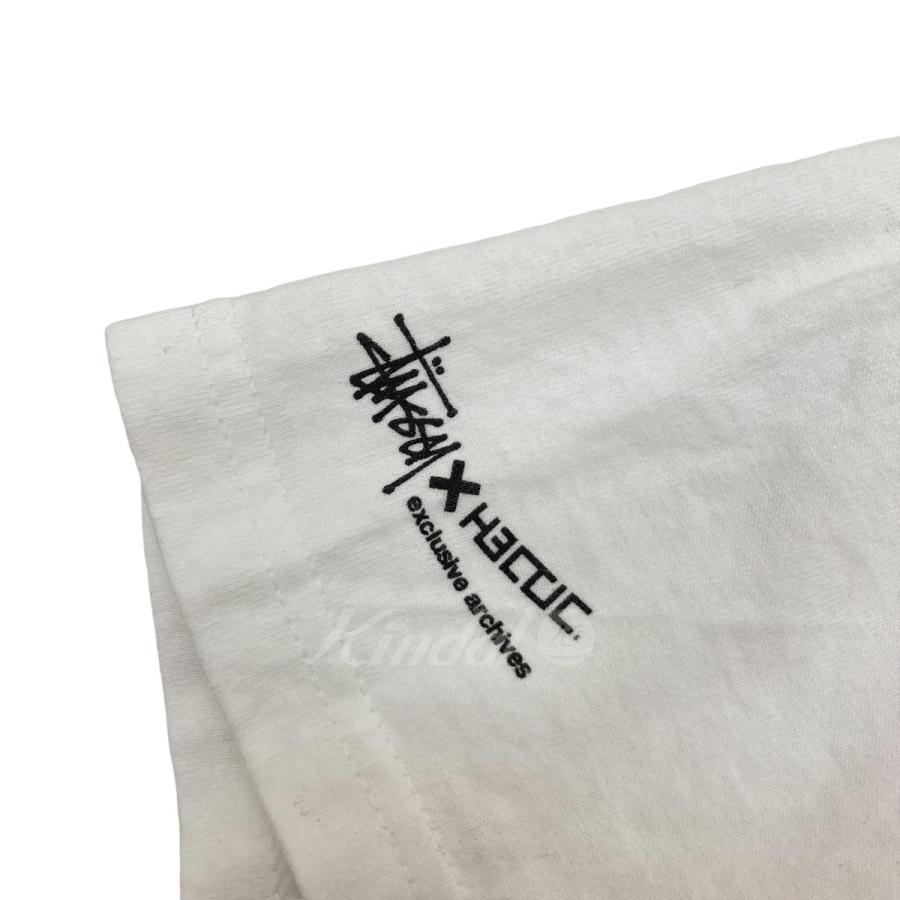 Stussy×HECTIC 半袖Tシャツ ホワイト サイズ：XL (堅田店) 220605｜kindal｜04