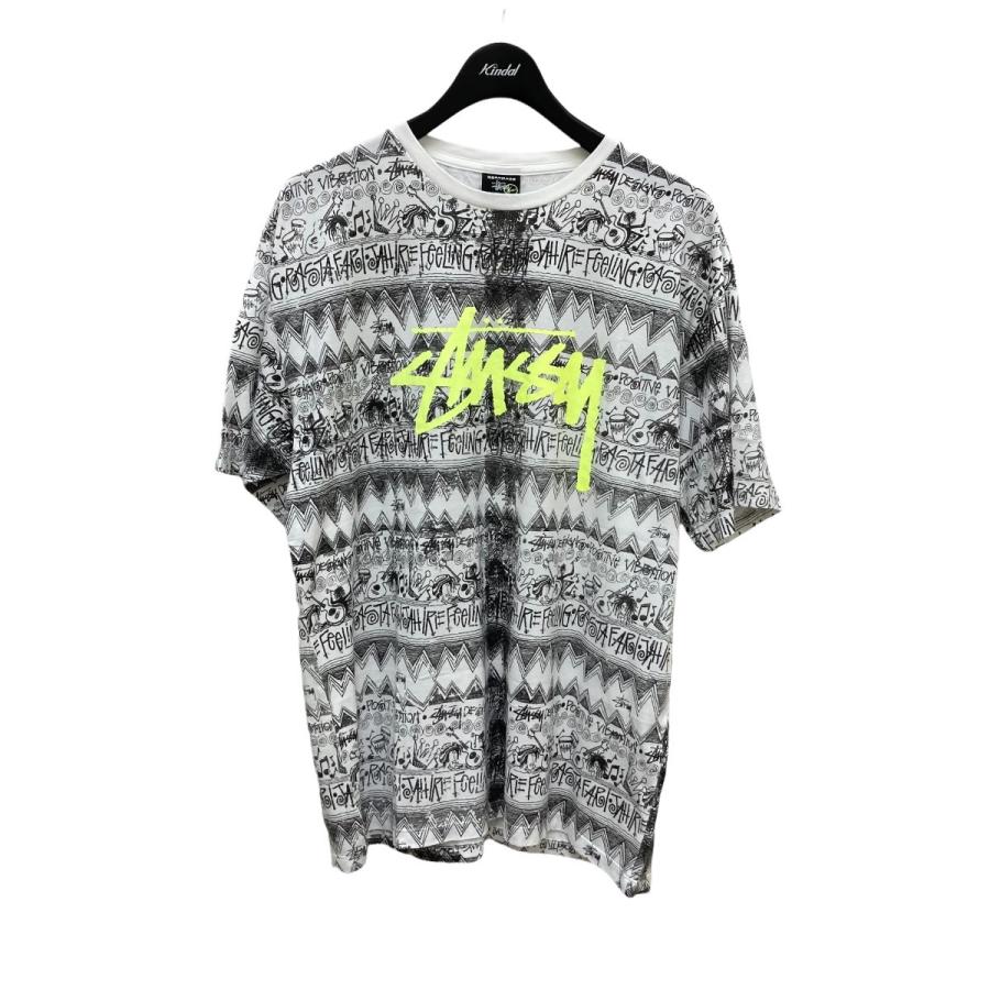 STUSSY Stussy×FRAGMENT DESIGN RESONATEコラボ 半袖Tシャツ ホワイト 