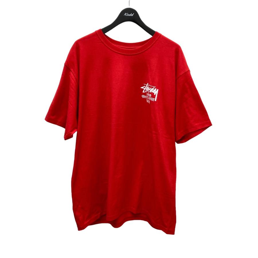 値下げ】Stussy Dover Street Market Ginza レッド サイズ:XL (堅田店