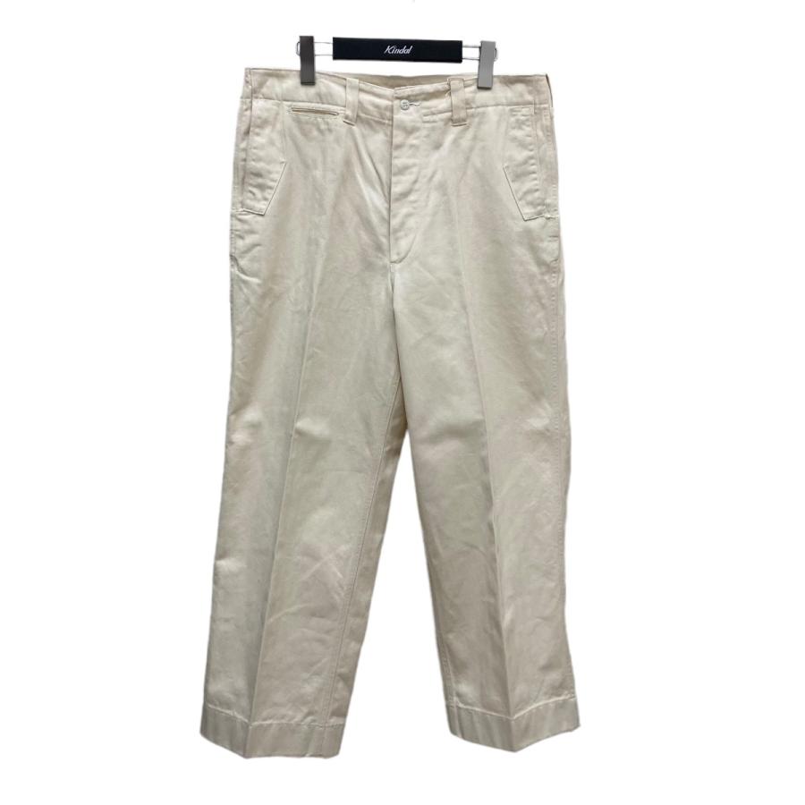 ATLAST ＆ CO WORK TROUSERS アイボリー サイズ：34 (堅田店) 221006