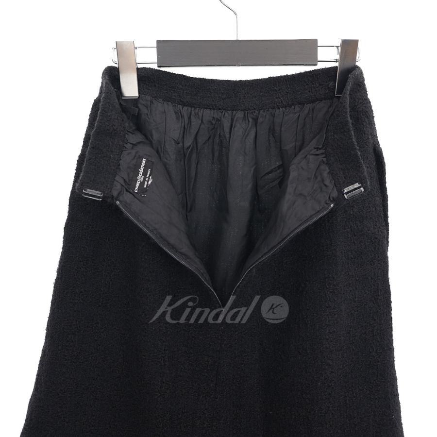 値下げ】CHANEL CREATIONS Vintage ツイードスカート ブラック サイズ 