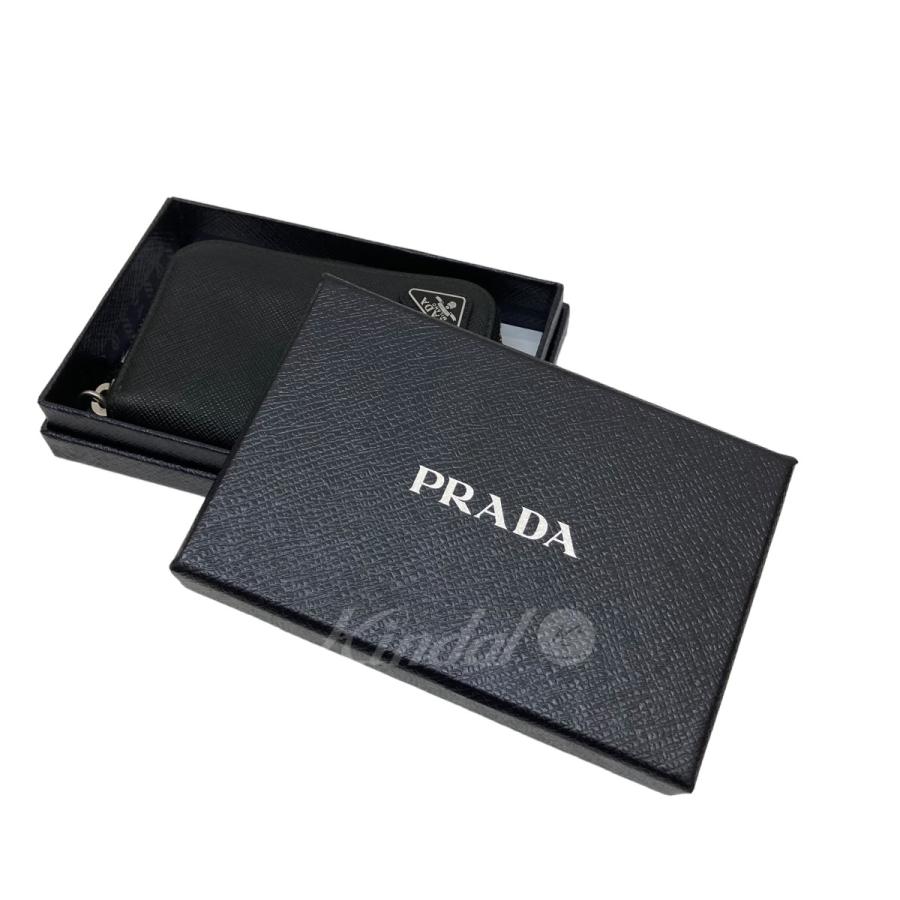 プラダ PRADA コインケース ブラック : 8009001307998 : カインドオル
