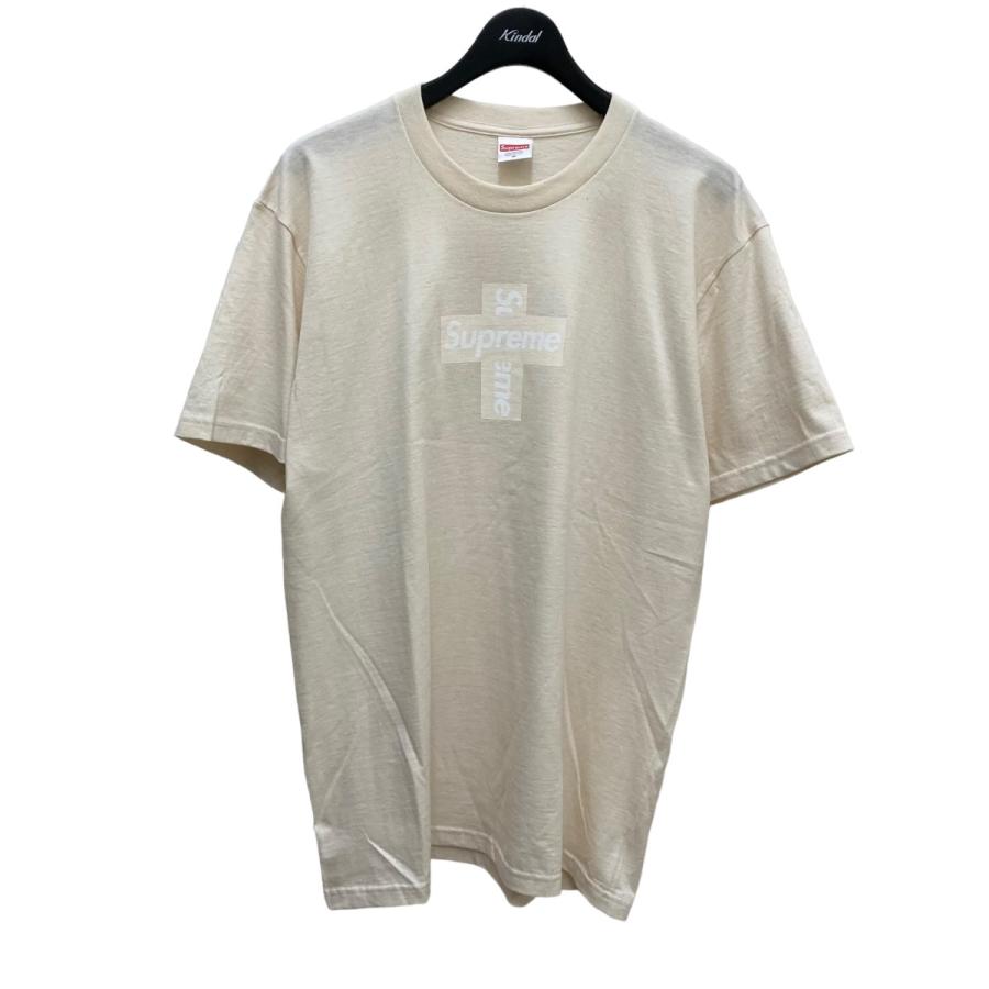 Supreme SUPREME cross box logo tee アイボリー サイズ：M (堅田店 