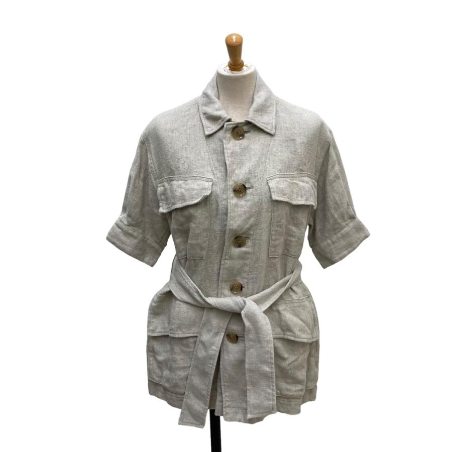 plage 【値下げ】Plage 23SS LINEN safari Jacket 23010922200010 
