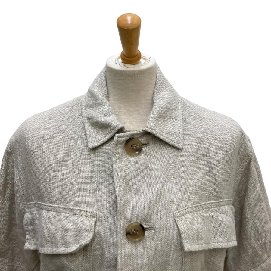 plage 【値下げ】Plage 23SS LINEN safari Jacket 23010922200010 