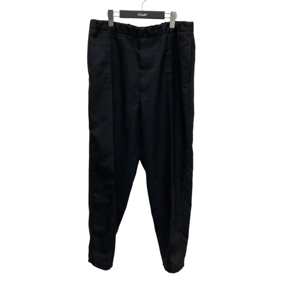 値下げ】COOTIE 23SS POLYESTER TWILL PIN TUCK EASY PANTS ブラック 