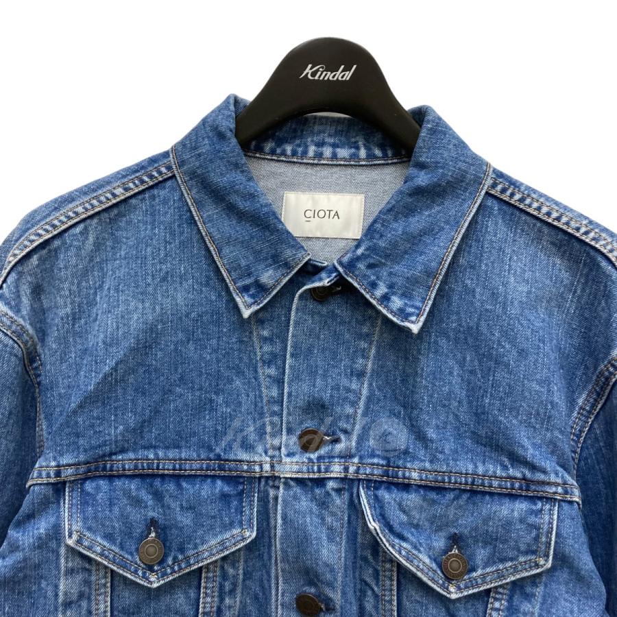 CIOTA シオタ スビンコットン13.5OZ デニムジャケット JKLM CIOTA シオタ スビンコットン13.5OZ デニムジャケット JKLM