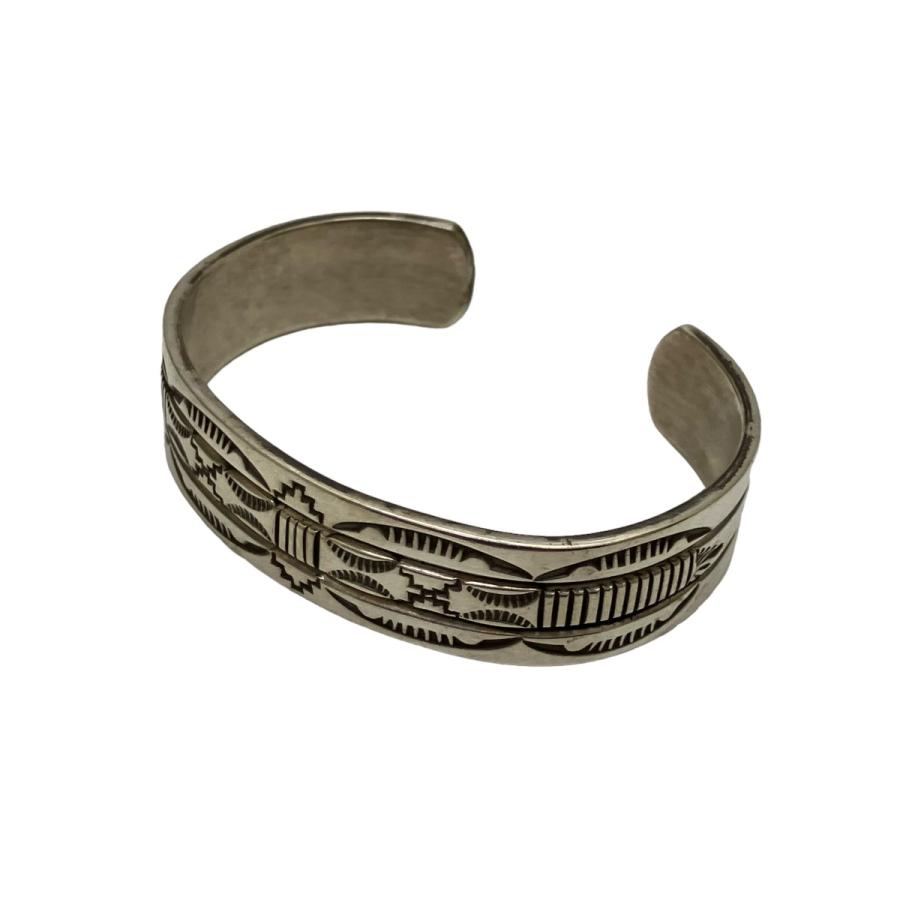 ブルースモーガン Bruce Morgan バングル ナバホ族 シルバー 