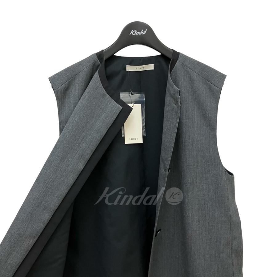 ローヘン LOHEN 23AW ハイカウントウールバイカラージレ LH23A JK064 