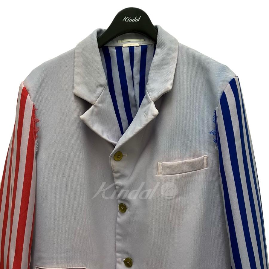 COMME des GARCONS HOMME PLUS ポリ縮絨ジャケット PK J036 パープル 