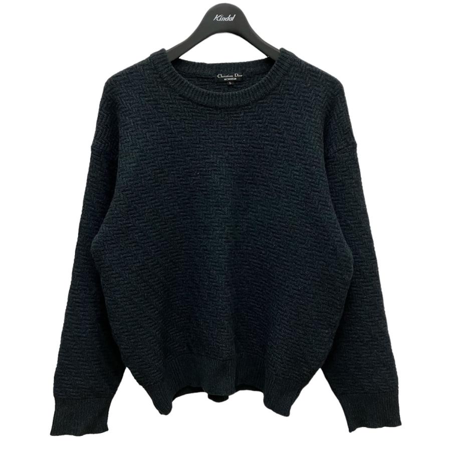 クリスチャンディオール Christian Dior MONSIEUR キャメル混ニット 