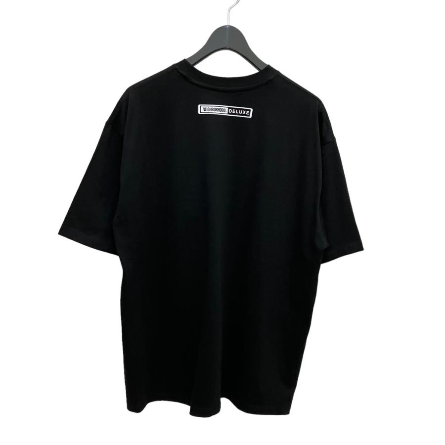 ネイバーフッド×デルークス NEIGHBORHOOD×Deluxe 半袖Tシャツ 23ADNH2004 ブラック サイズ：XL｜kindal｜03