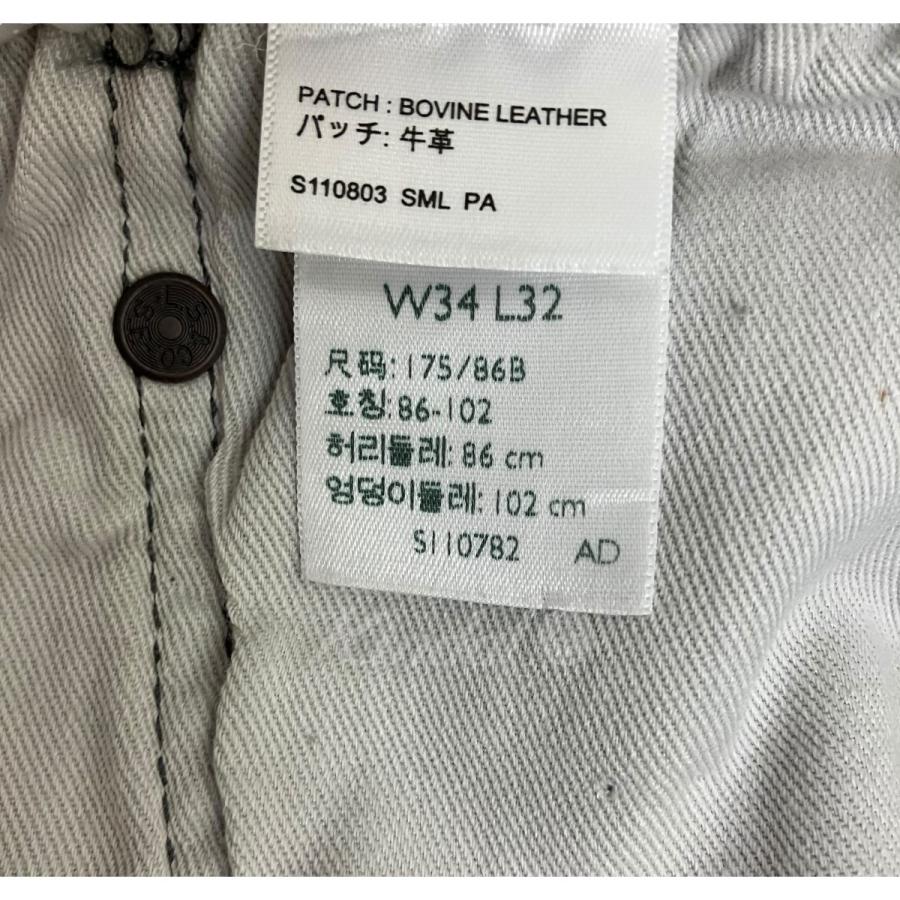 リーバイス プレミアム Levi’s PReMIUM デニムパンツ LOT 502 ライトグレー サイズ：34｜kindal｜07