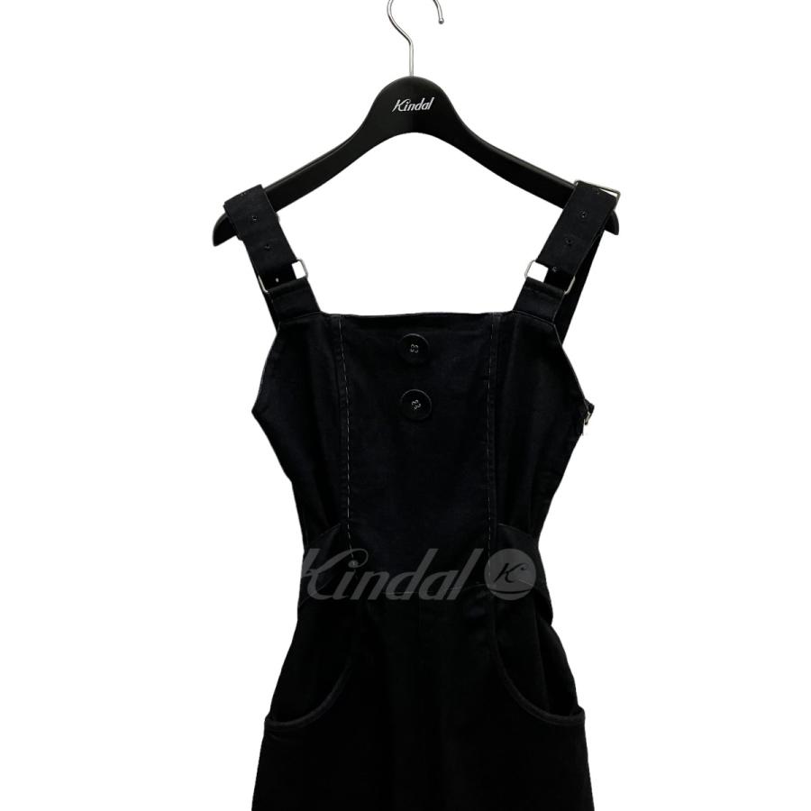 パメオポーズ　セーラーカラー　オールインワン　ノースリーブ　ブラック パメオポーズ 黒 オールインワン パメオポーズセーラーカラー