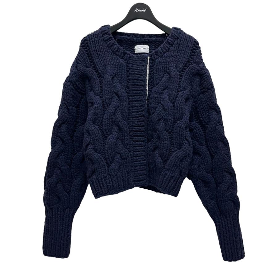 HOLIDAY ホリデイ CABLEKNIT CARDIGAN カーディガン HOLIDAY ホリデイ CABLEKNIT CARDIGAN カーディガン