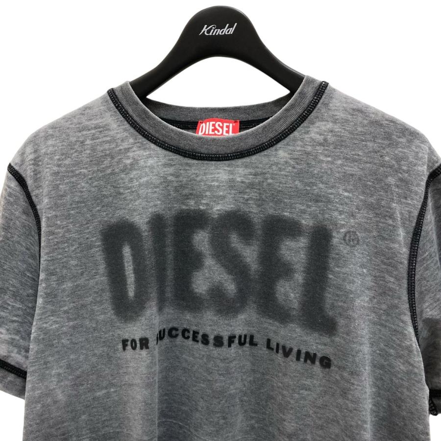 ディーゼル DIESEL T-DIEGOR-L1　Tシャツ A10993 グレー サイズ：XL｜kindal｜03