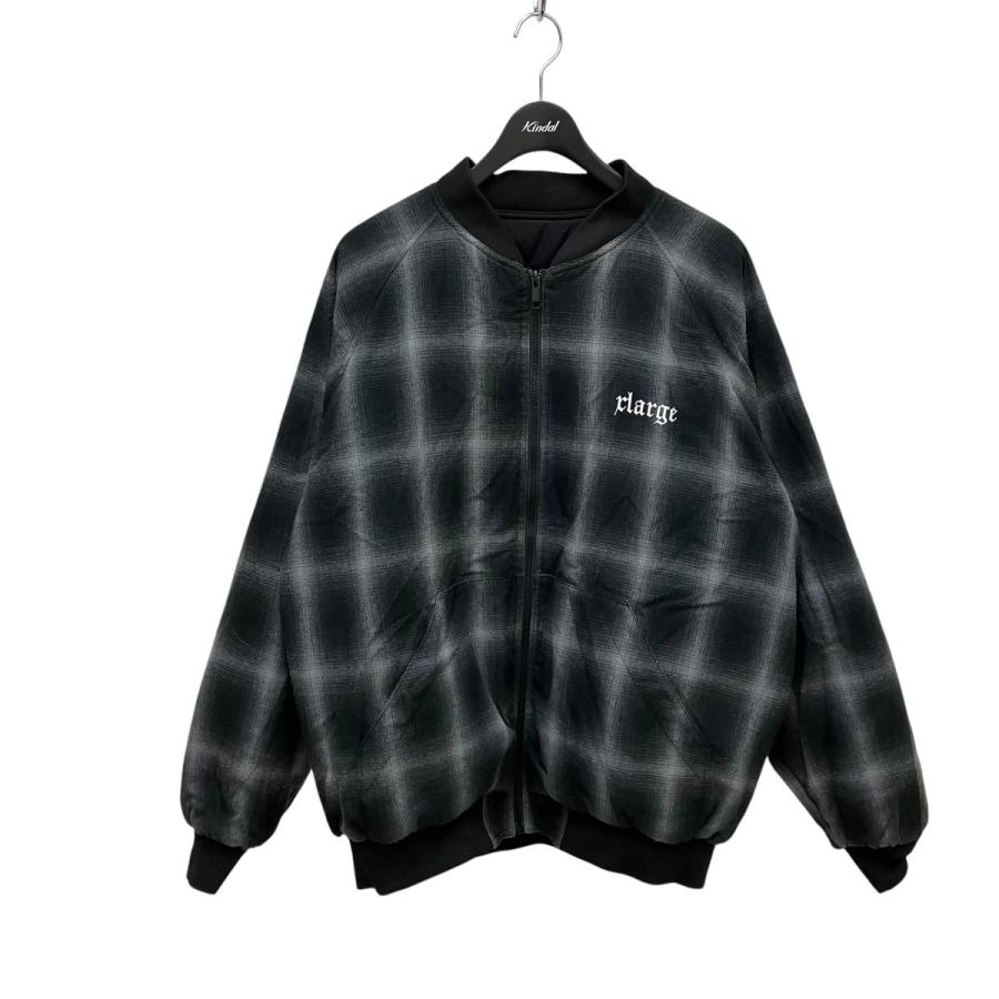 エクストララージ X-LARGE チェック リバーシブルブルゾン 