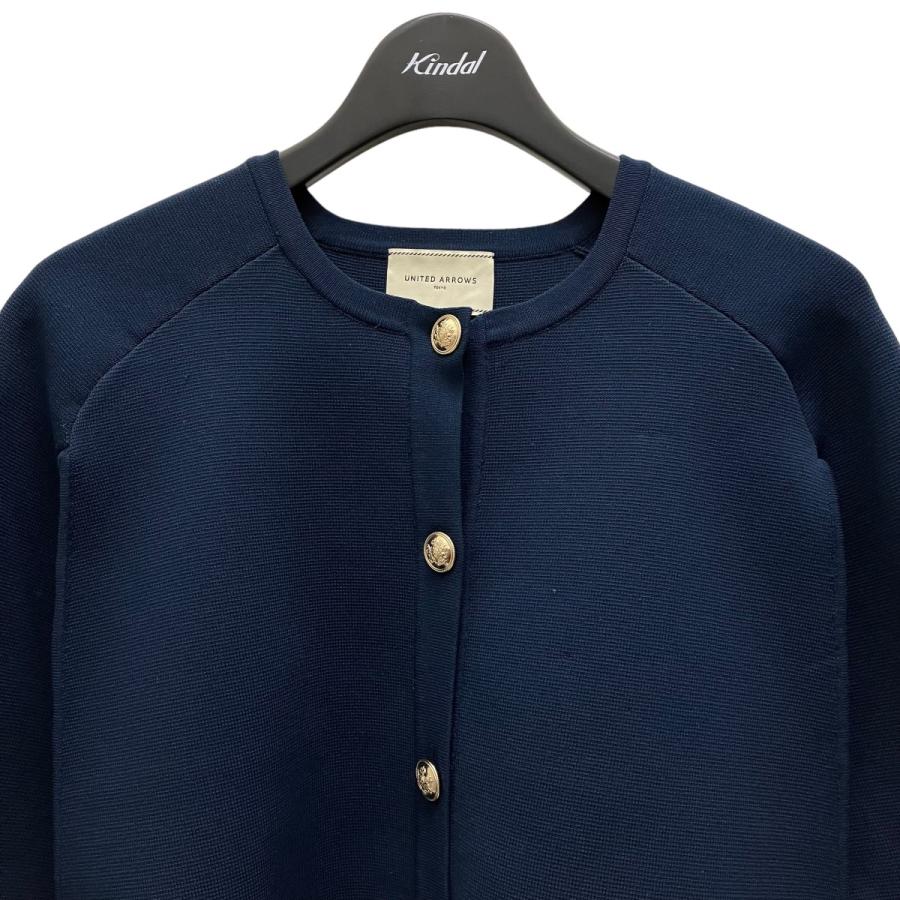 値下げ】UNITED ARROWS ケープ カーディガン 1528-136-0340 ネイビー 