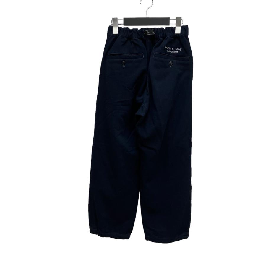 メゾンキツネ MAISON KITSUNE×and wander cotton wool pants パンツ 