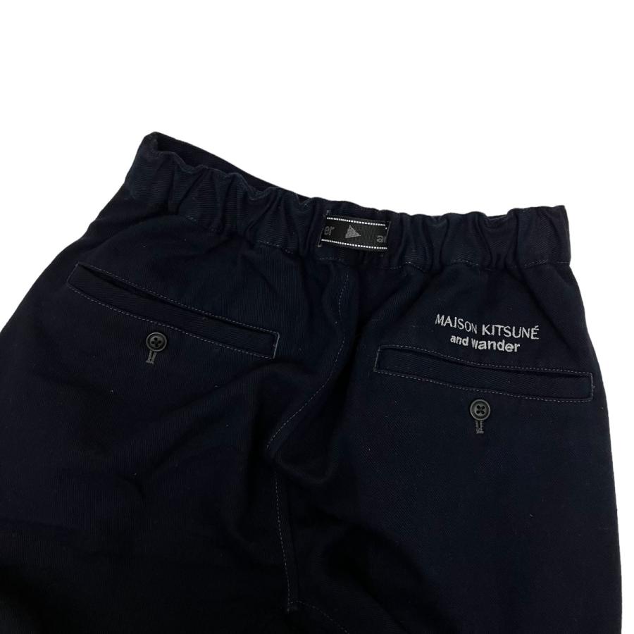 メゾンキツネ MAISON KITSUNE×and wander cotton wool pants パンツ 