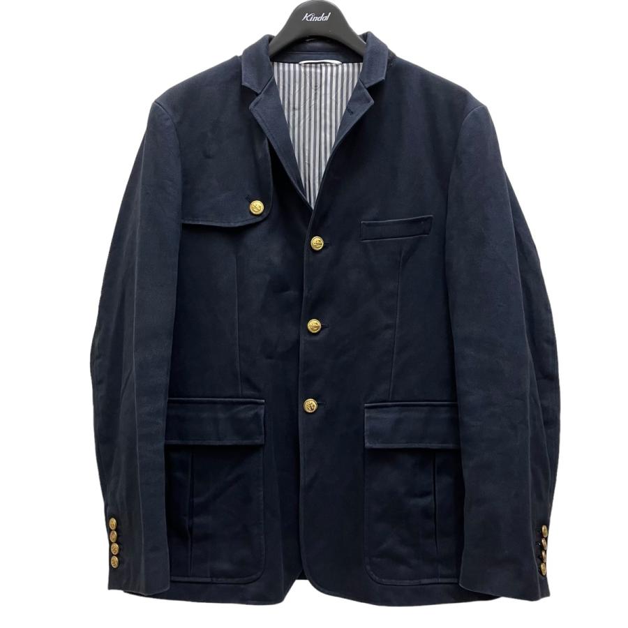 THOM BROWNE ネイビー テーラードジャケット トムブラウン Thom Browne テーラードジャケット ネイビー サイズ1