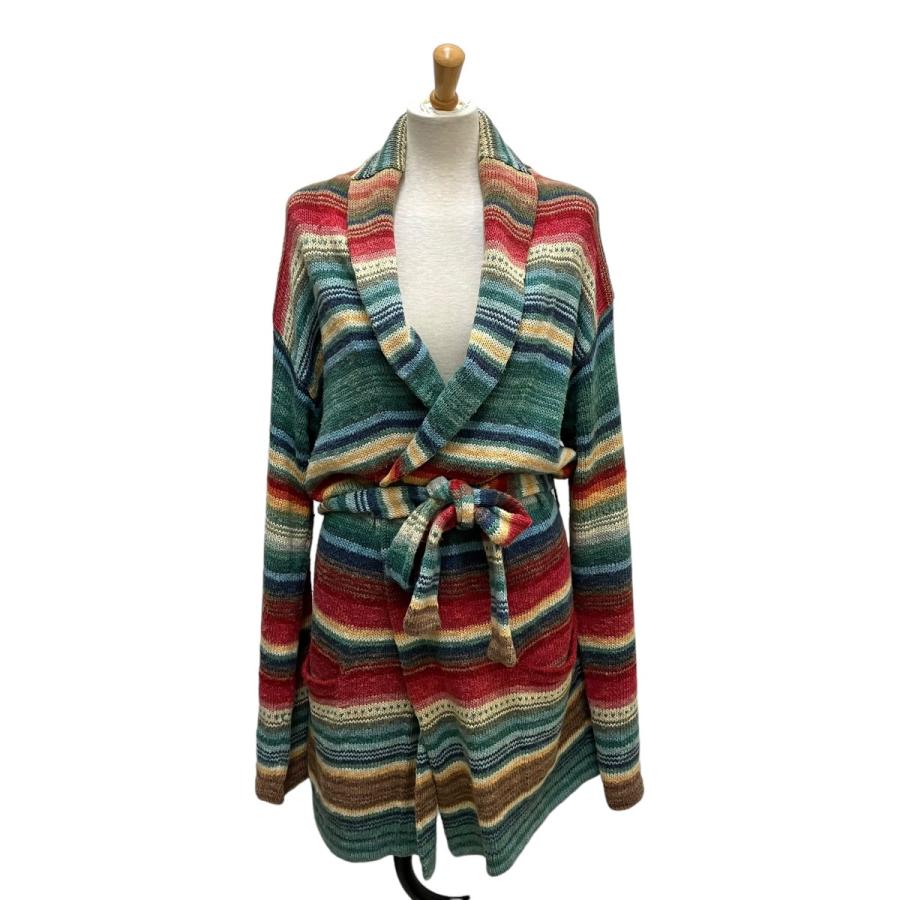 LAUREN RALPH 【値下げ】LAUREN ネイティブ柄 ハンドニット ショール