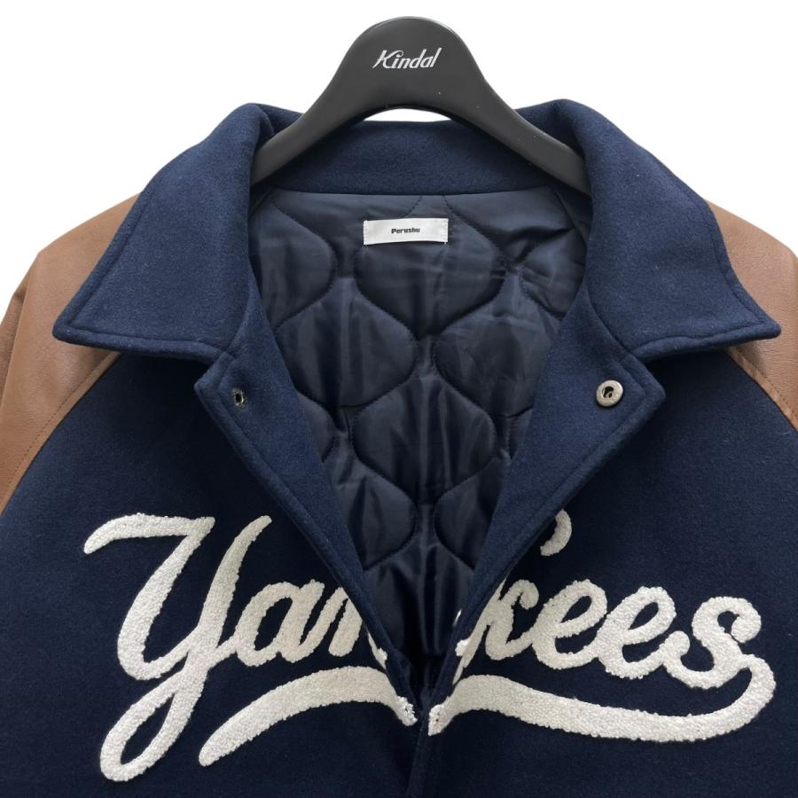 美品】 ペルーシュ×MLB コラボスタジャン ヤンキース 美品】 ペルーシュ×MLB コラボスタジャン ヤンキース