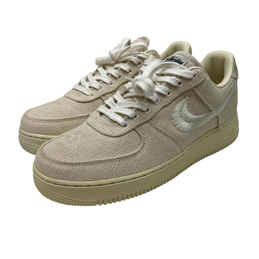 NIKE 【値下げ】NIKE×stussy Air Force 1 Low Fossil Stone スニーカー 