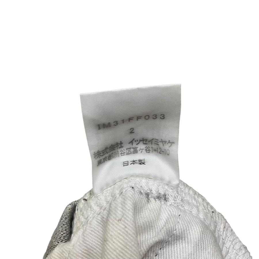 値下げ】ISSEY MIYAKE 水墨画デザインストレッチデニム パンツ 