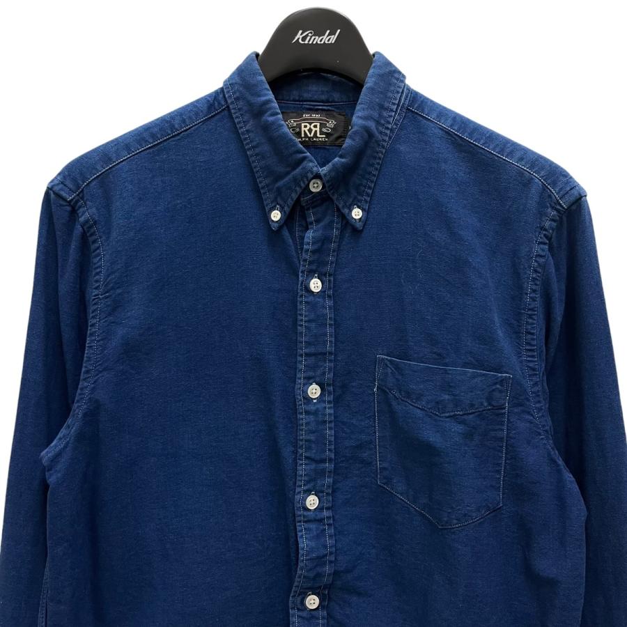RRL Ralph Lauren ダブルアールエル ボタンダウンシャツ インディゴ 