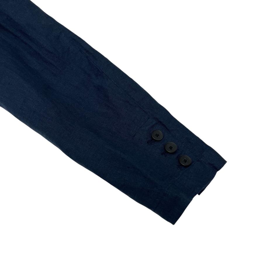 CASEY ケイシーケイシー リネンテーラードジャケット ネイビー 