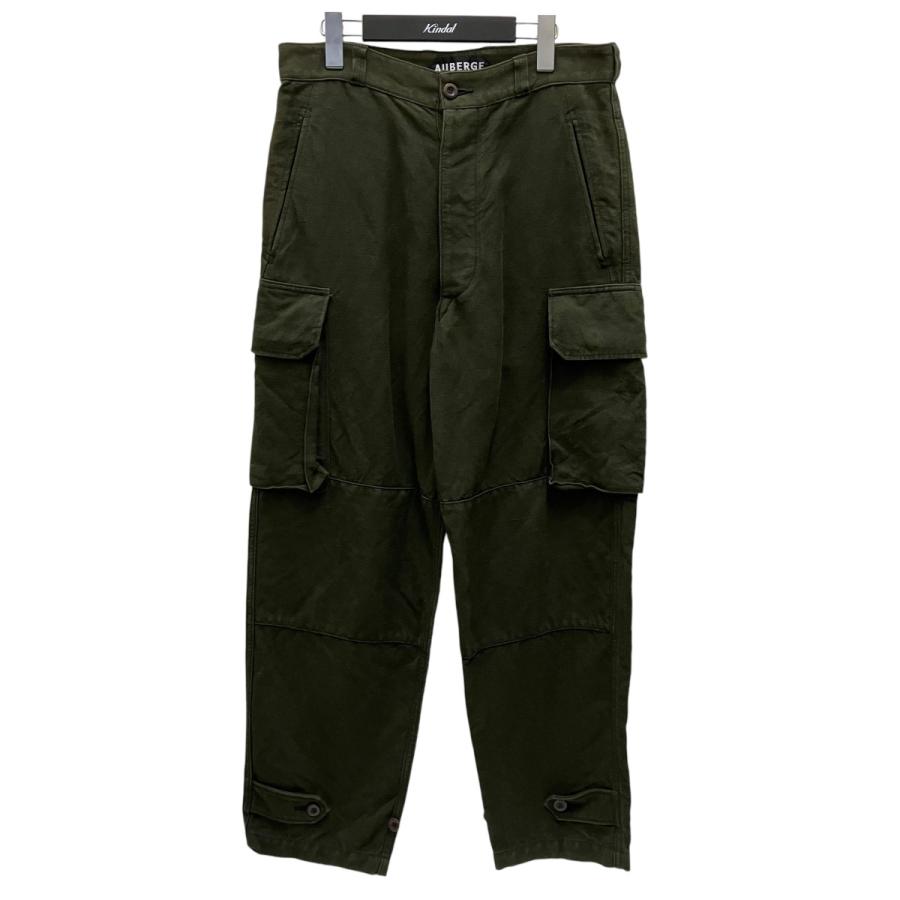 AUBERGE カーゴパンツ オリーブグリーン
