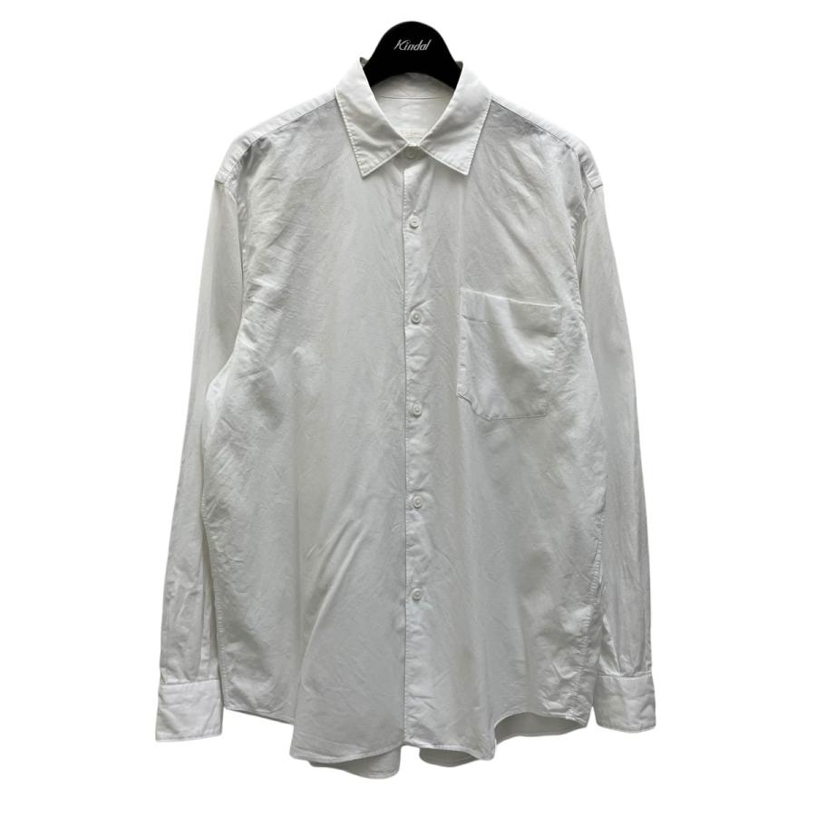 コモリ COMOLI レギュラーカラーシャツ 15S-02001 ホワイト サイズ：1 