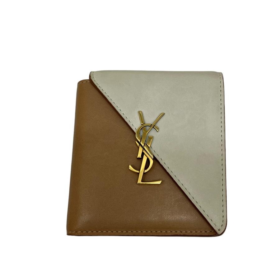 値下げ】Saint Laurent Paris ジェイミー フォールドウォレット 2 