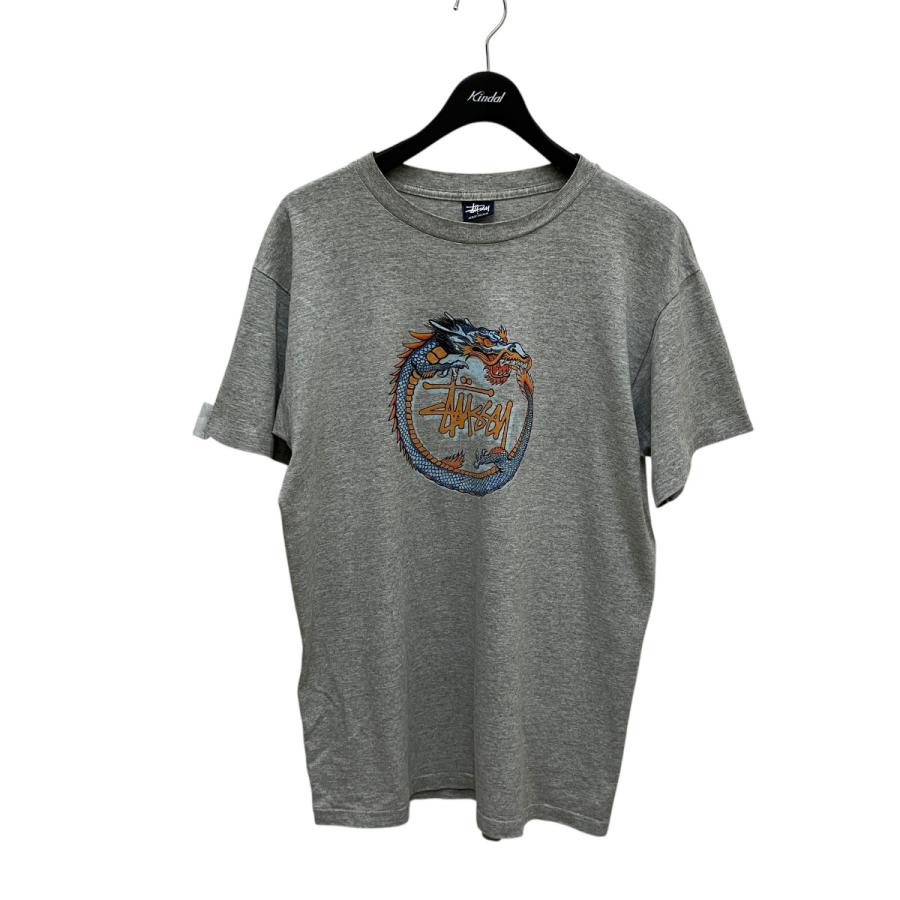 オールド ステューシー Old stussy USA製 90S Tシャツ グレー オールド ステューシー Old stussy USA製 90S Tシャツ グレー