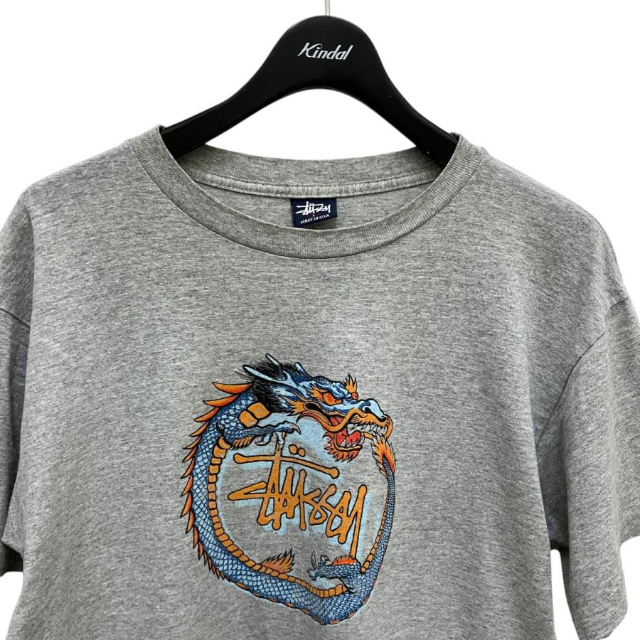 オールド ステューシー Old stussy USA製 90S Tシャツ グレー オールド ステューシー Old stussy USA製 90S Tシャツ グレー