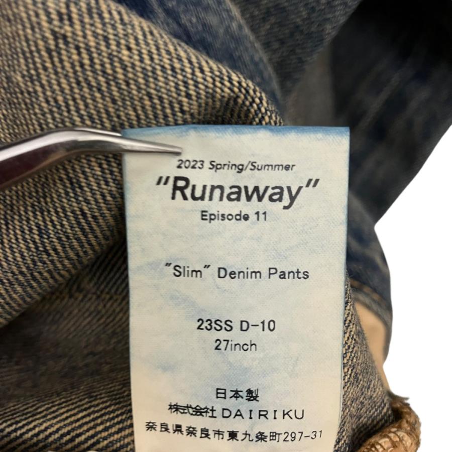 【最終値下げ！】DAIRIKU SLIMLEGデニム　27インチ DAIRIKU/ダイリク/ 