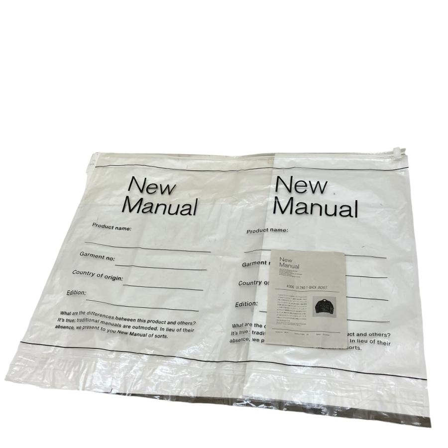 値下げ】New Manual 006 LV 2ND T-BACK JACKET デニムジャケット 値下げ】New Manual 006 LV 2ND T-BACK JACKET デニムジャケット