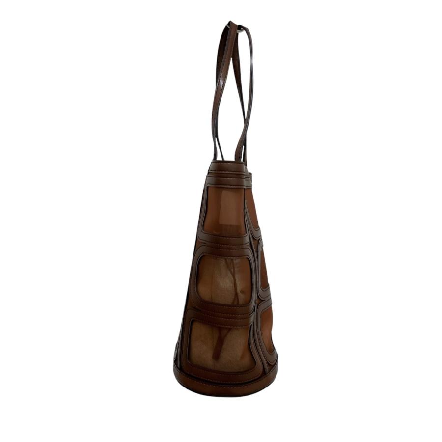 オルセット ORSETTO TULLE BUCKET BAG 内布付メッシュトート
