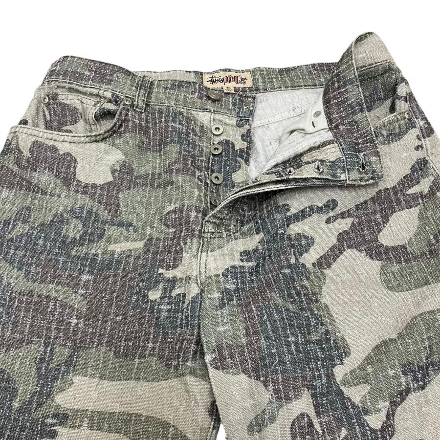値下げ】stussy 24SS Canvas Needle Punch カモフラージュ柄 5ポケット 