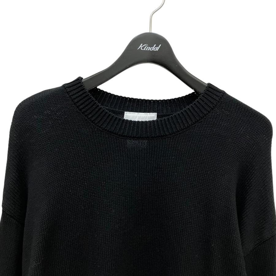 WTAPS ダブルタップス 22AW ARMT SWEATER クロスボーンニット ブラック 