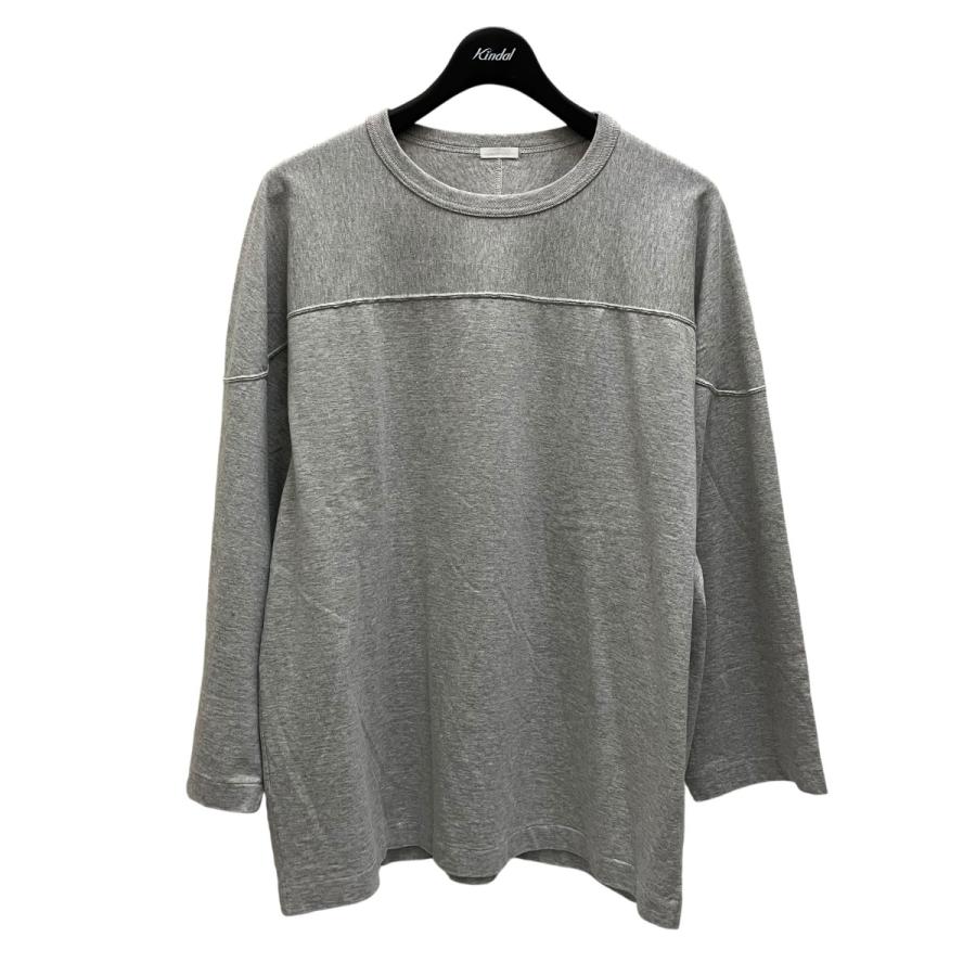 comoli フットボールT サイズ1 グレー COMOLI / コモリ | フットボールTシャツ - Heather Gray | 通販