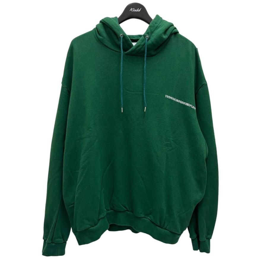 yoshiokubo ヨシオクボ yoshio kubo プルオーバーパーカー グリーン 