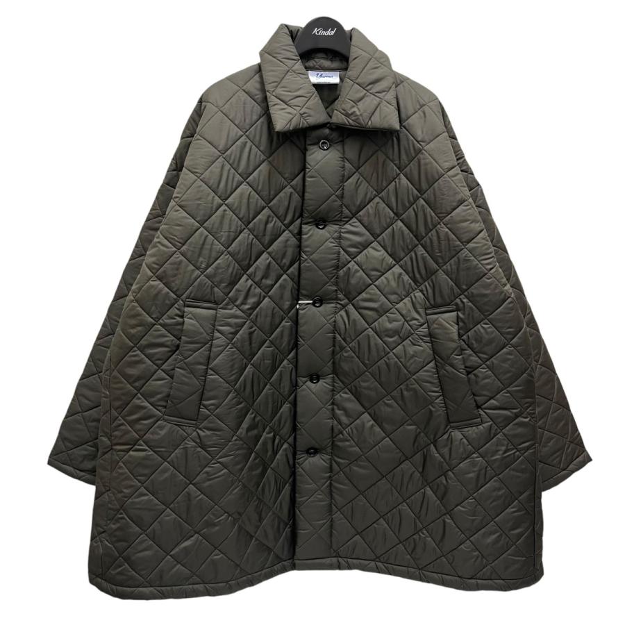 Yarmo ヤーモ Quilting Wide Fit Short Coat キルティングコート YAR 