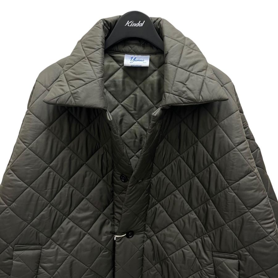 Yarmo ヤーモ Quilting Wide Fit Short Coat キルティングコート YAR 
