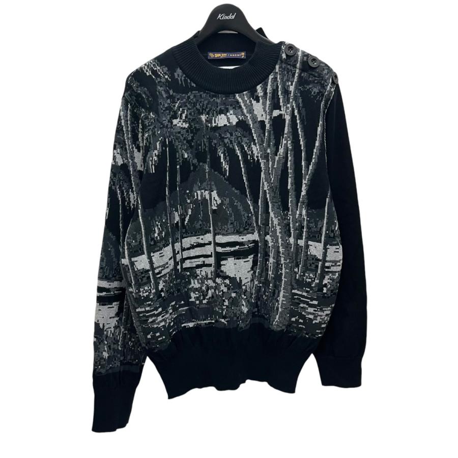 SUN SURF サンサーフ×サカイ Sun Surf×sacai インターシャニット 20 
