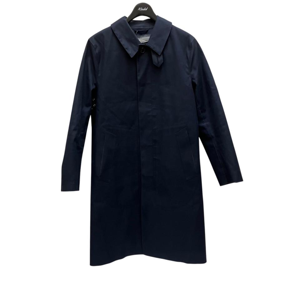 マッキントッシュ MACKINTOSH ゴム引きコート ネイビー サイズ：34  