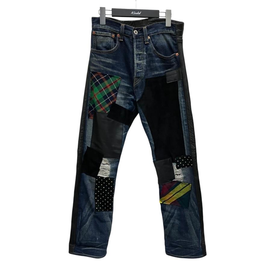 JUNYA WATANABE COMME des GARCONS 【値下げ】JUNYA CDG×LOEWE パッチワークレザーデニムパンツ インディゴ サイズ:34 (堅田店) : カインドオルYahoo!店 - 通販 - Yahoo!ショッピング JUNYA WATANABE COMME des GARCONS 【値下げ】JUNYA CDG×LOEWE パッチワークレザーデニムパンツ インディゴ サイズ:34 (堅田店) : カインドオルYahoo!店 - 通販 - Yahoo!ショッピング